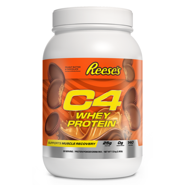 Cellucor C4 Pro Whey Protein Packaging - Reese's Peanut Butter